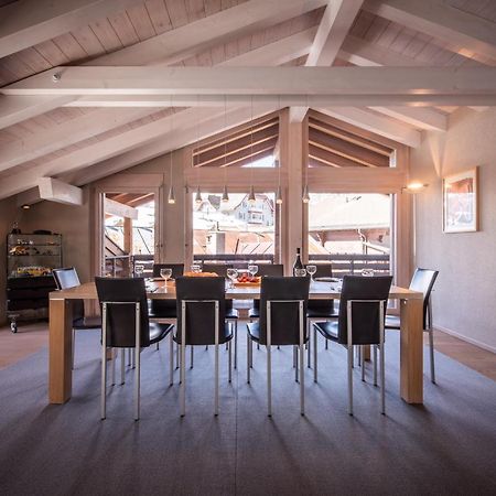 Chalet Schneehoren Penthouse Wengen Exterior foto