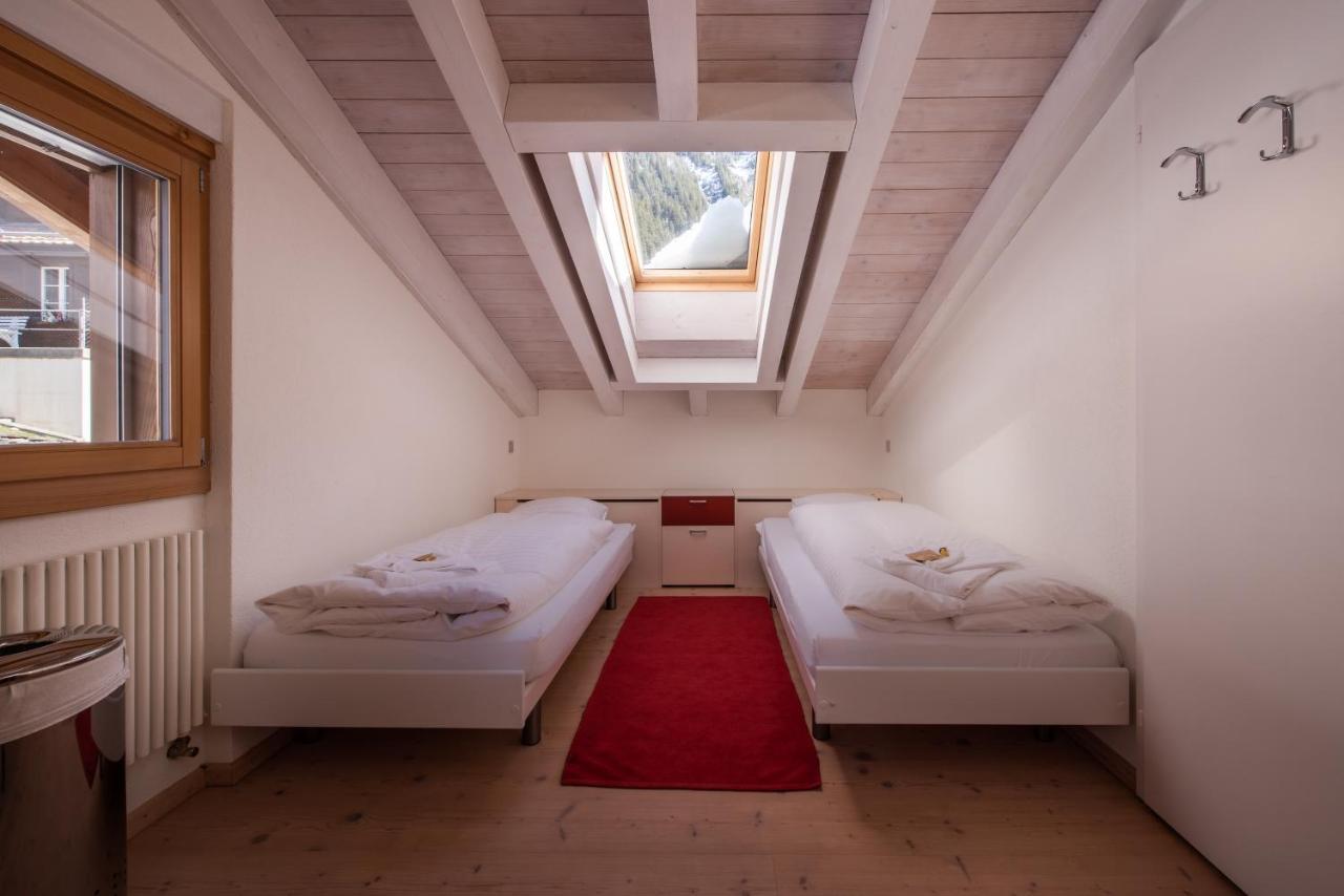 Chalet Schneehoren Penthouse Wengen Exterior foto